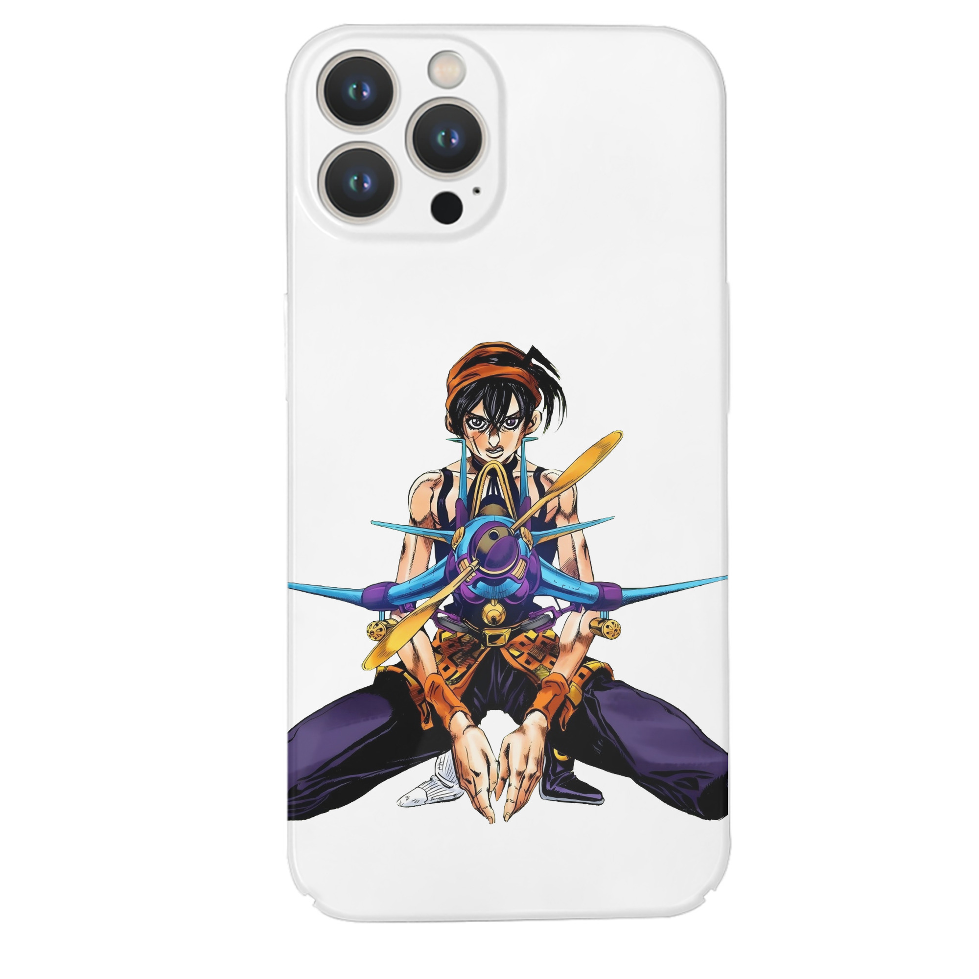 （画像用） ジョジョの奇妙な冒険 ナランチャ?ギルガ JoJo's Bizarre Adventure Narancia Ghirga 【iPhone 14シリーズ対応】ハードケース